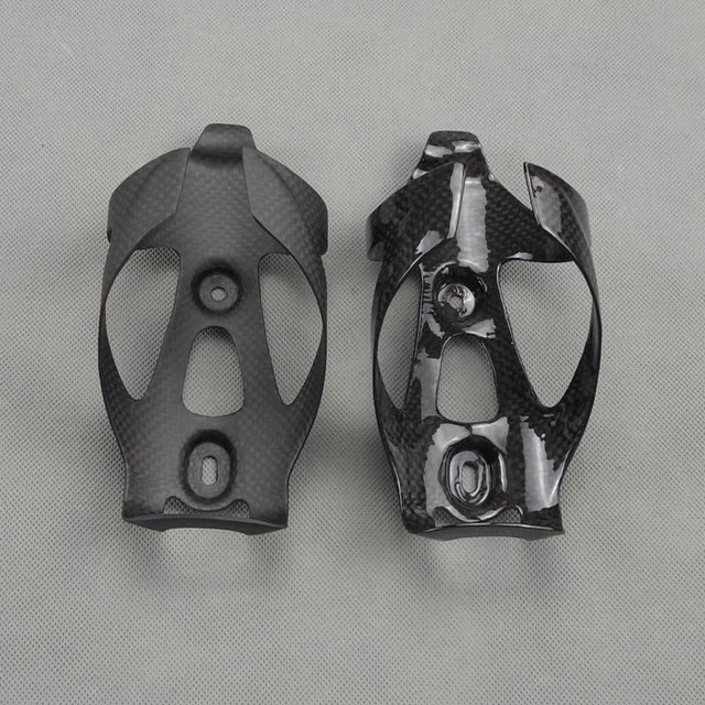 Bicycle Carbon Water Bottle Cage 3 Mountain Bike Cycling Bottle Holder Full Carbon Fiber Material Ultra-Light 3K  Matte  Glossy 2