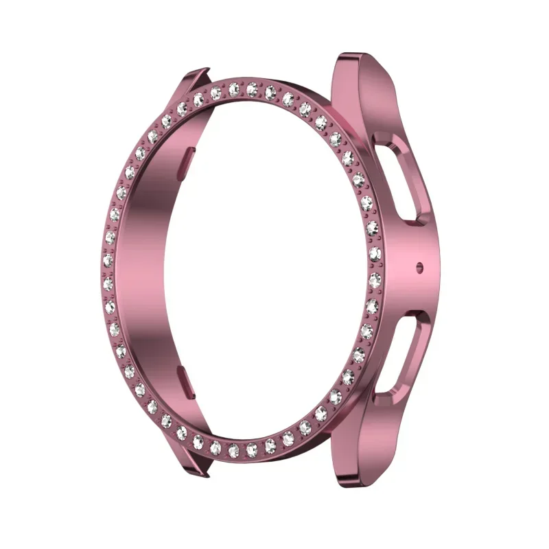 Sparkling Diamond Protective Case for 40mm & 44mm Smartwatches - Shiny Encrusted Cover Without Glass