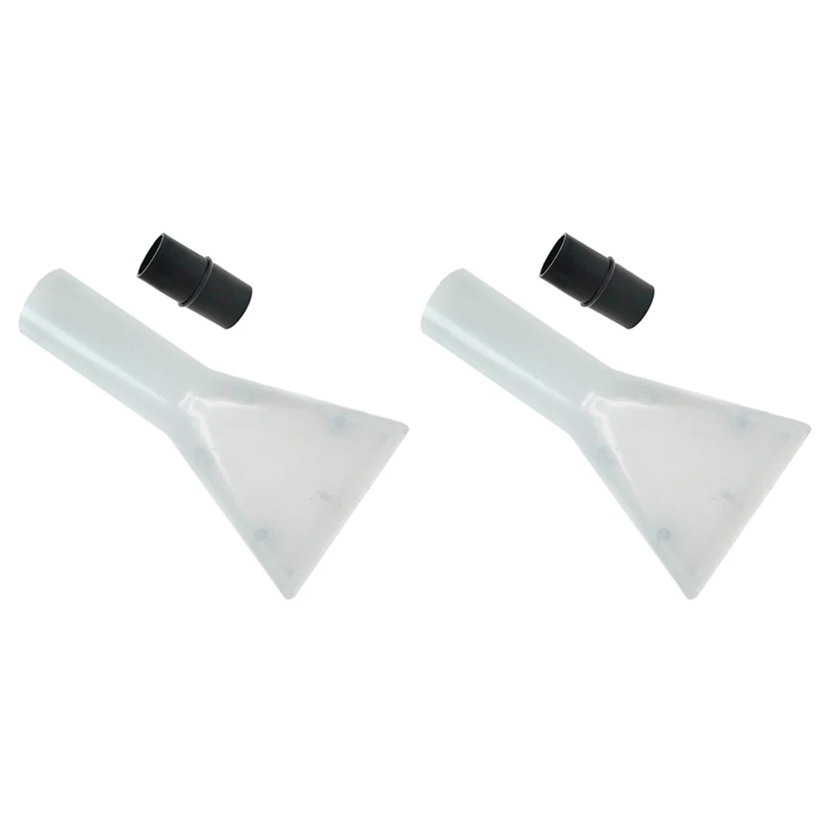 FZFZ 35Mm Vacuum Cleaner Extraction Nozzle Brush with Adapter Clear Swivel Nozzle Sofa Carpet Cleaning Parts