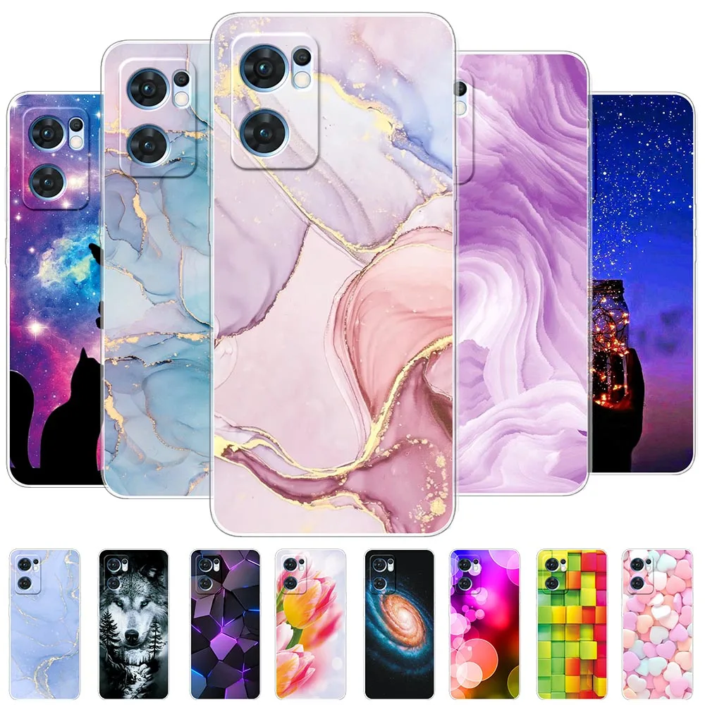 Per Oppo Find X5 Lite Custodia Per Oppo Find X5 Pro Custodia Posteriore Trasparente In Silicone Morbido Funda Per Oppo Find X5 5G Bumper Coque