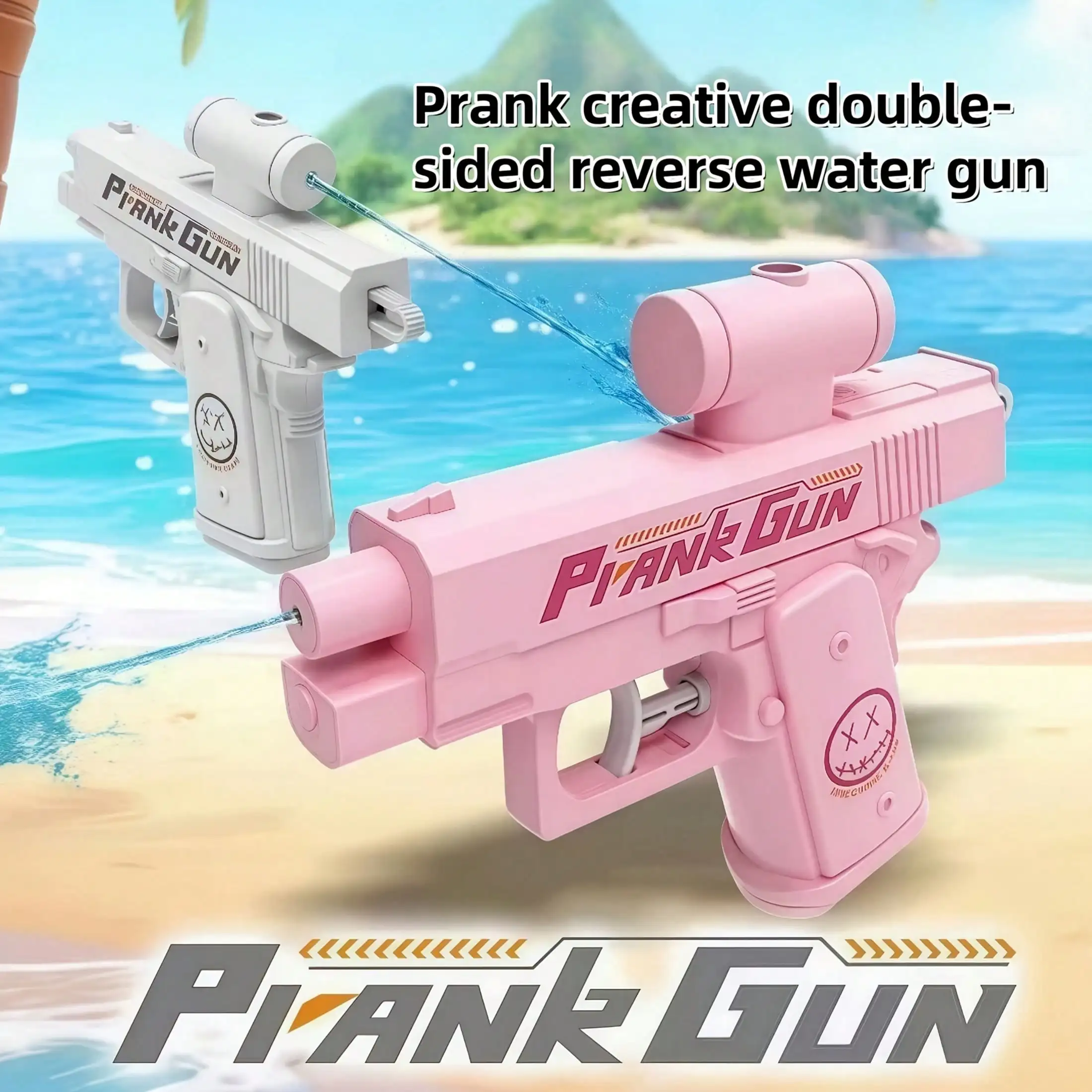 Creative Reverse Water Gun Toy - Children's Play Toy