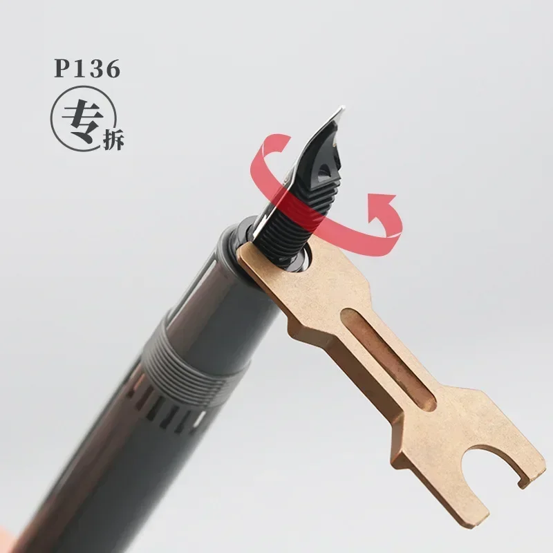 MAJOHN P136 Pen Piston Disassembly Tool for Repairing and Modifying The Tip of The Pen, As Well As The BOCK Tip Tongue Assembly 4