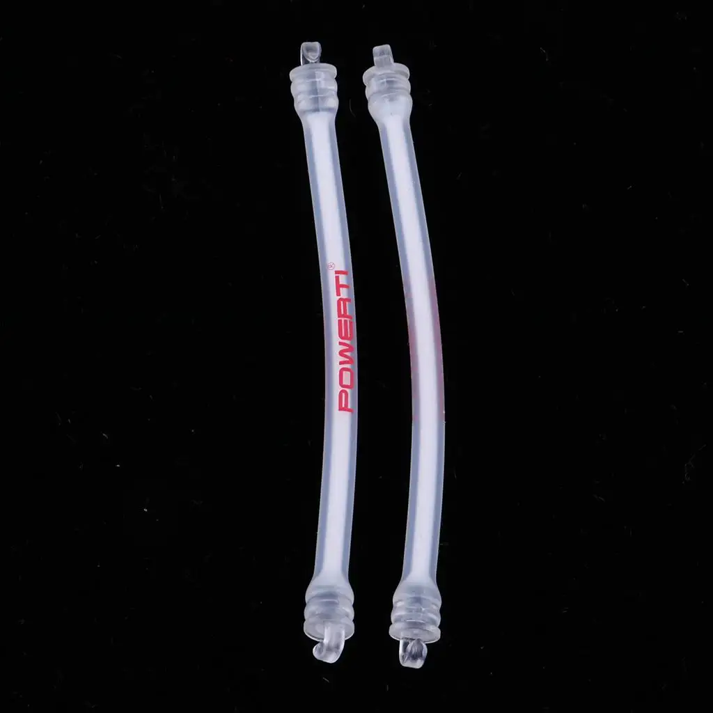 1 Pair Tennis Racket Shock Absorbing Strip Long Racquets Dampers Vibration Reducer for Rackets