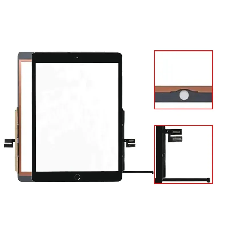 IPad Air用外部LCDタッチスクリーン,デジタイザー,フロントガラス