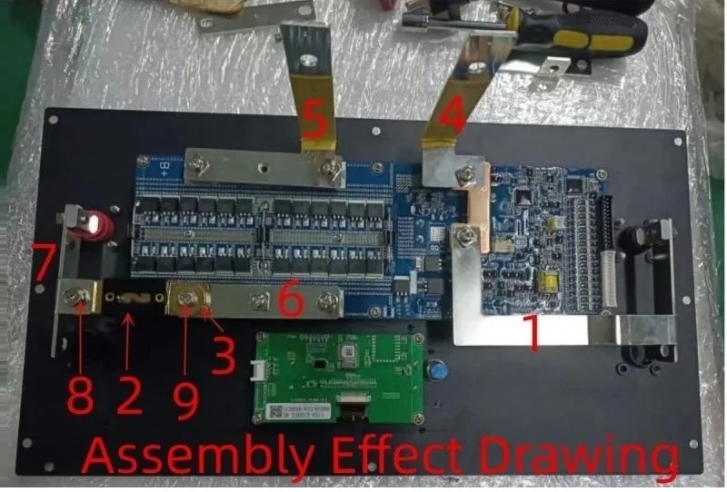 JBD BMS XR BMS Battery Case Panel Energy Storage BMS Panel
