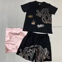 Vêtements en coton tendance, t-shirt décontracté d'été, shorts, Central Cee Y2k, vêtements pour femmes et hommes, tenue, t-shirts, streetwear, hauts, shorts 1
