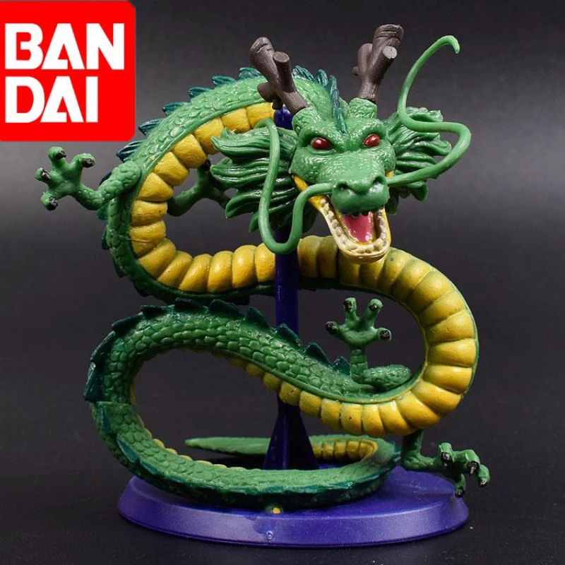 

11Cm Anime Dragon Ball Cyan Dragon Handmade Model Decoration Dragon Ball Z Shenron Doll Toy Ornaments Children Boy Birthday Gift