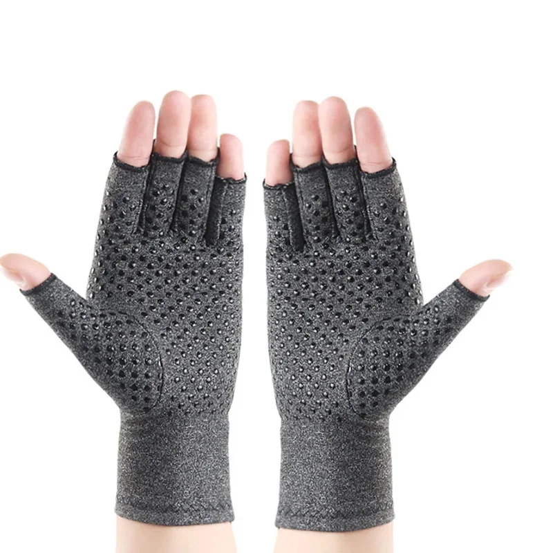 Wrist Brace Compression Gloves Wrist Support Wrist Support Band 1 Pair Compression Arthritis Gloves Wrist Support Joint Pain Relief Hand Brace Women Men Therapy Wristband Compression Gloves