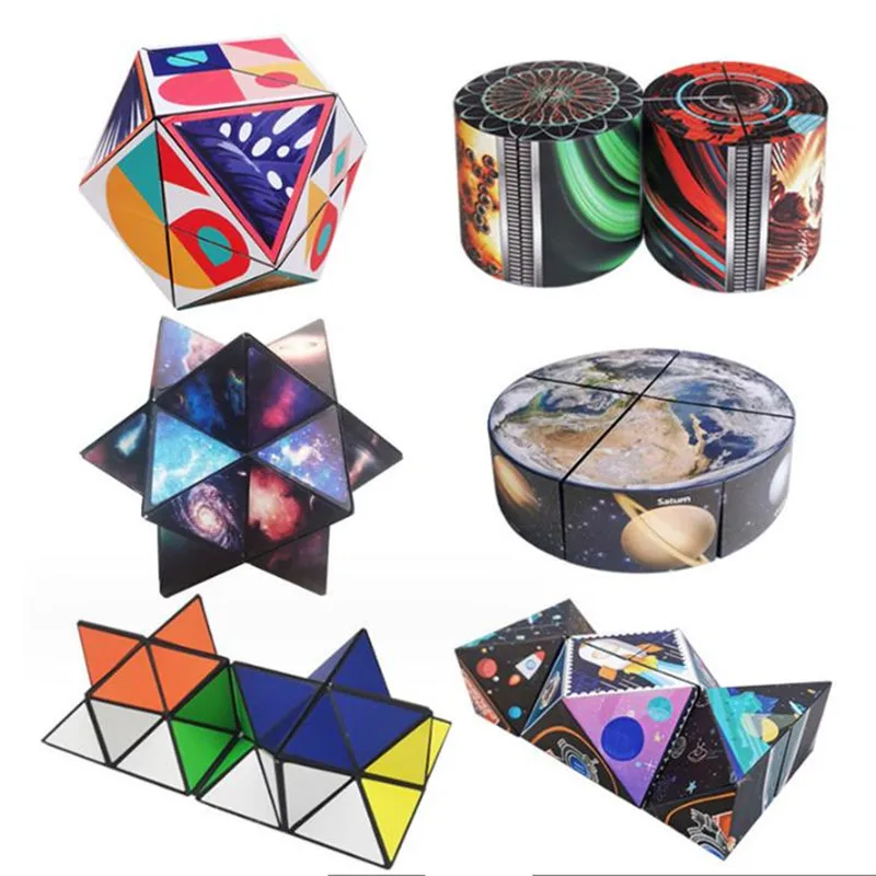 

Finger Magic Cube Intelligence Cube Magic Toys For Children And Adults Relieve Stress Fingertip Puzzles Educational For Gifts