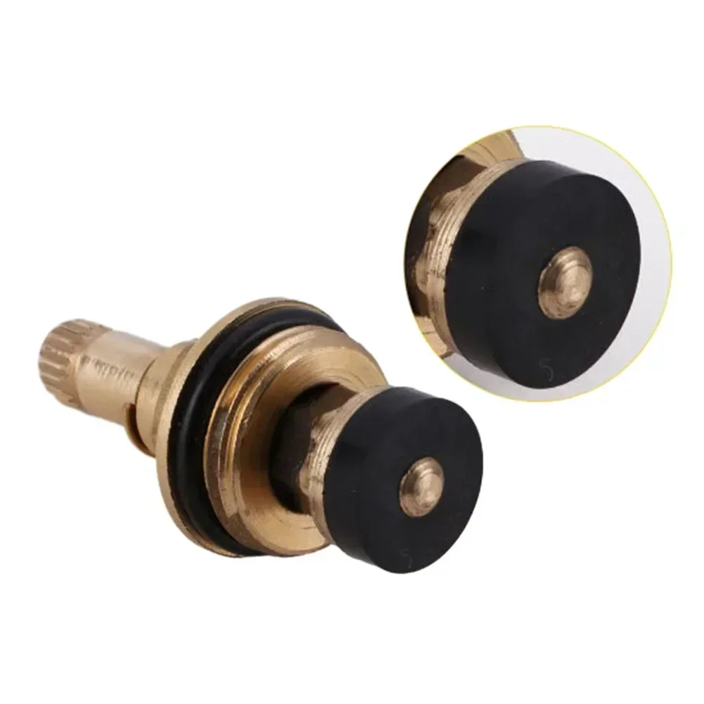 Faucet Cartridge Brass Faucet Tap Valve Spool Hot And Cold Water Spool G1/2 20 Tooth Bathroom Accessories