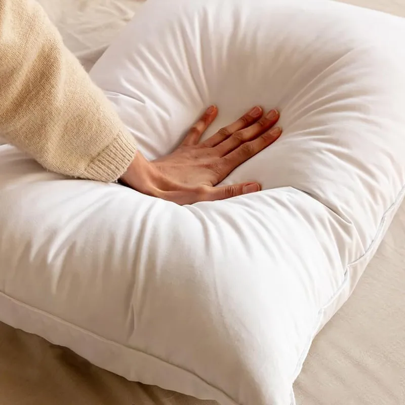 Luxury Goose Feather Pillow, Contains 50% Goose Feather, Soft, Fluffy and Breathable, Skin-friendly , Good Support, All Seasons 5