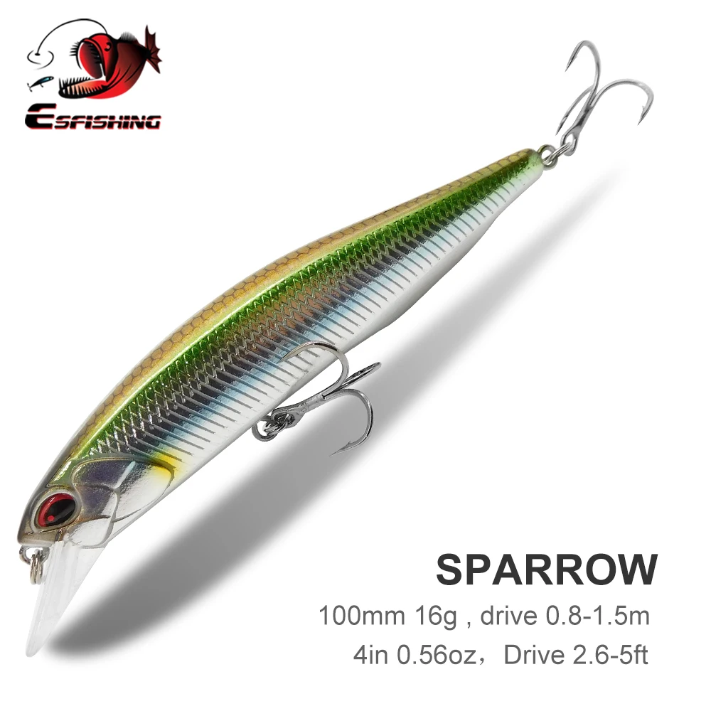 Esfishing Fishing Lures Es Fishing Lure Hard Fishing Lure Sparrow