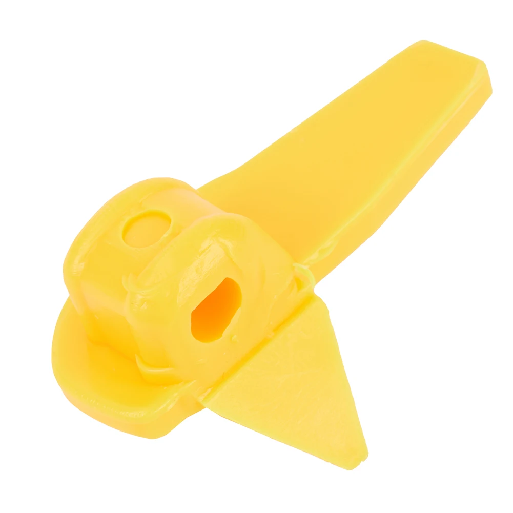 12pcs Yellow Tire Changer Nylon Mount Demount Duck Head Insert Rim