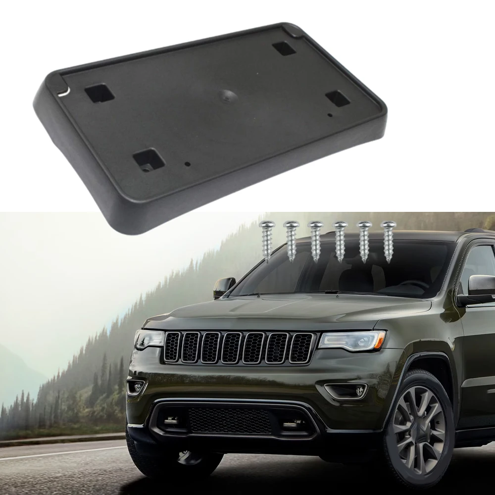 Jeep Grand Cherokee 2014 2015 2016 자동차 앞 범퍼 라이센스 플레이트 브래킷 프레임 홀더 CH1068124 68144511AD