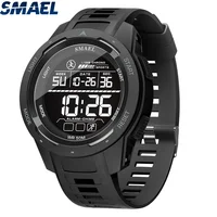 SMAEL 8105 Waterproof Watch Digital Light Stopwatch Watch for Men Digital Watches Sports LED Wristwatches Men's 50m 1