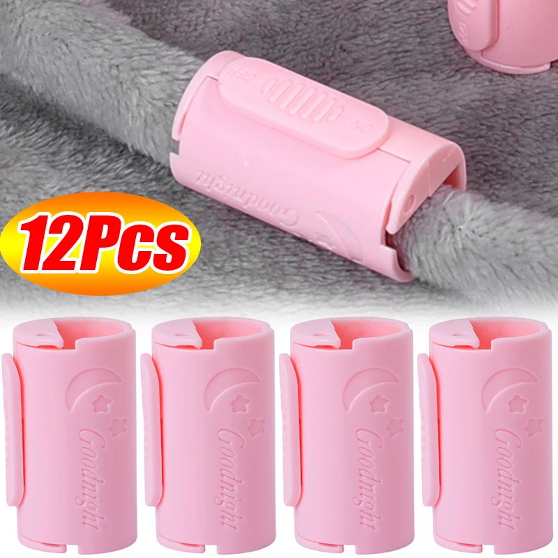 

12/1Pcs Mattress Holder Quilt Bedspread Pin Clip Plastic Non-slip Bed Sheet Clips Food Sealing Clamp Household Towel Clothes Peg