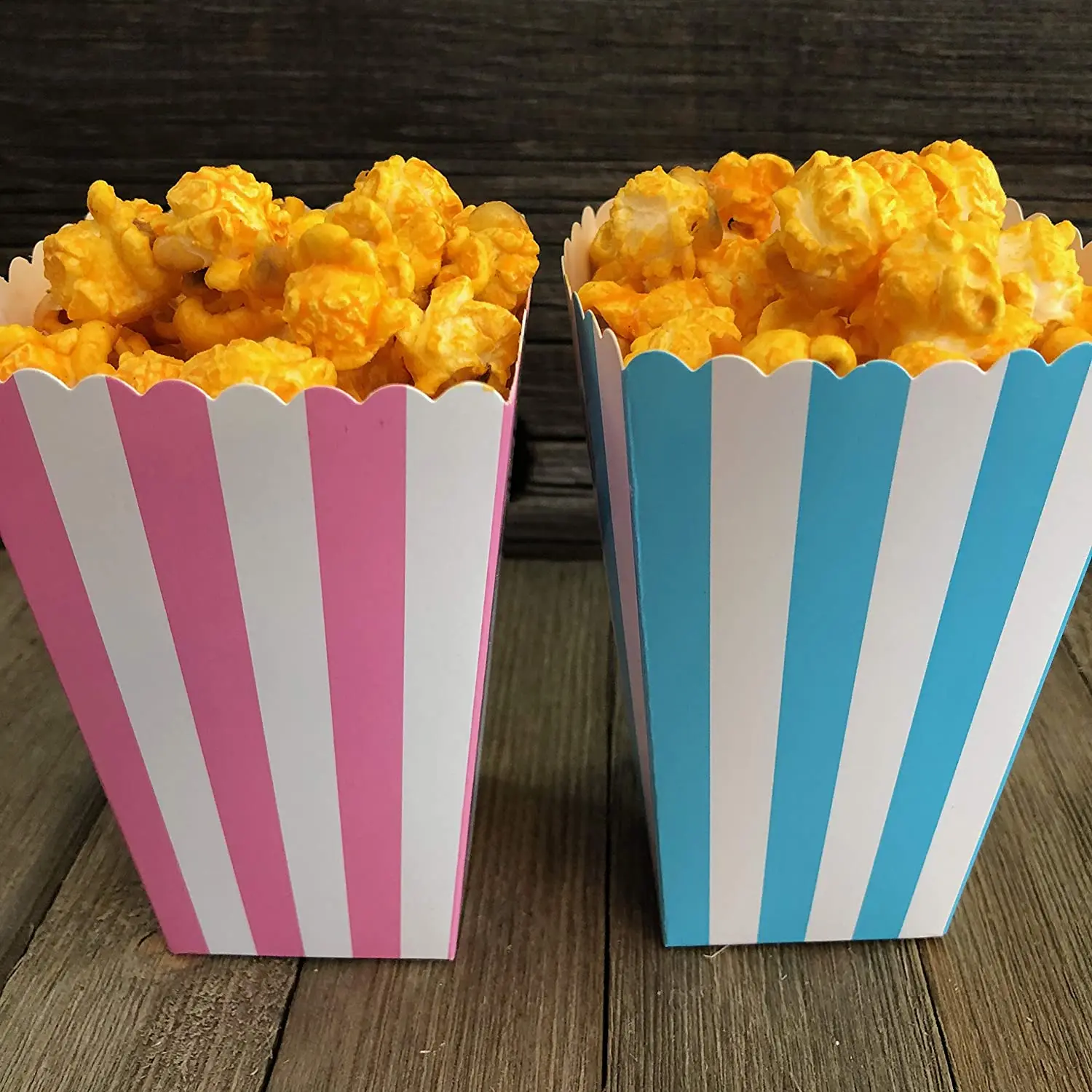 12 Teile/los Popcorn Box/Tasse Solide Rosa Thema Party Dekoration Für kinder Alles Gute Zum Geburtstag Weihnachten Hochzeit Party Baby Dusche liefert – Detail 3