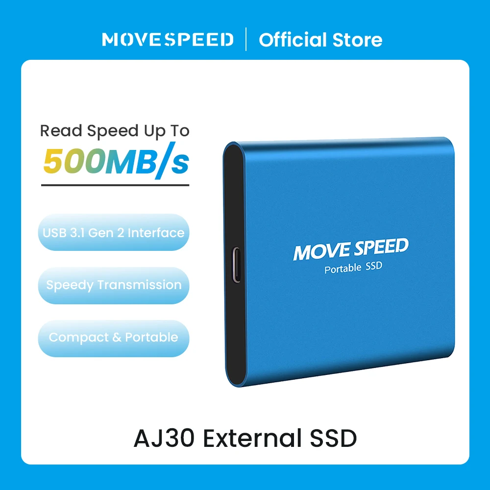 MOVESPEEDAJ30ExternalSSD1TB2TBUSB31Gen2PortableSolidState