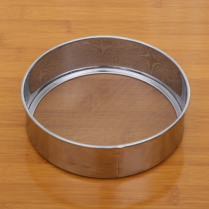 Flour Sifter Mesh Strainer Fine Mesh Strainer Powder Sieve 15cm X 5cm Cooking Sieve