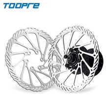 

TOOPRE MTB Bike Disc Brake Pad 160mm Ultralight stainless steel Brake Disc Cassette brake disc with screws Bicycle Parts
