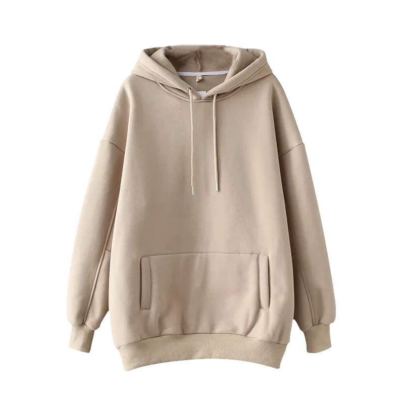 

Soft firm hoods Hoodies women Batwing long sleeves sweatshirts Autumn sweaters Pure fashion tops