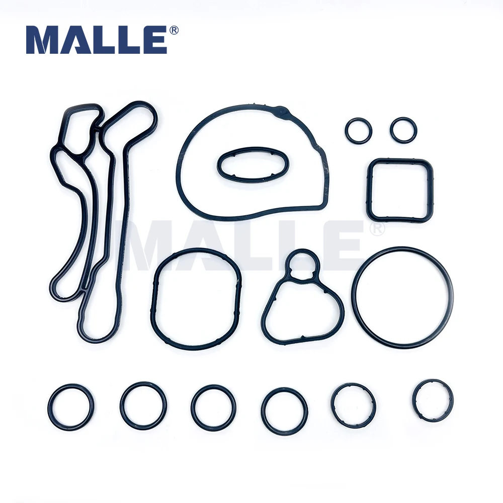 Engine Gasket Set Engine Oil Cooler Gasket Seals Chevrolet Cruze Aveo Sonic Pontiac Saturn Astra 1.6L 1.8 Car Accessories 93186324 55354071