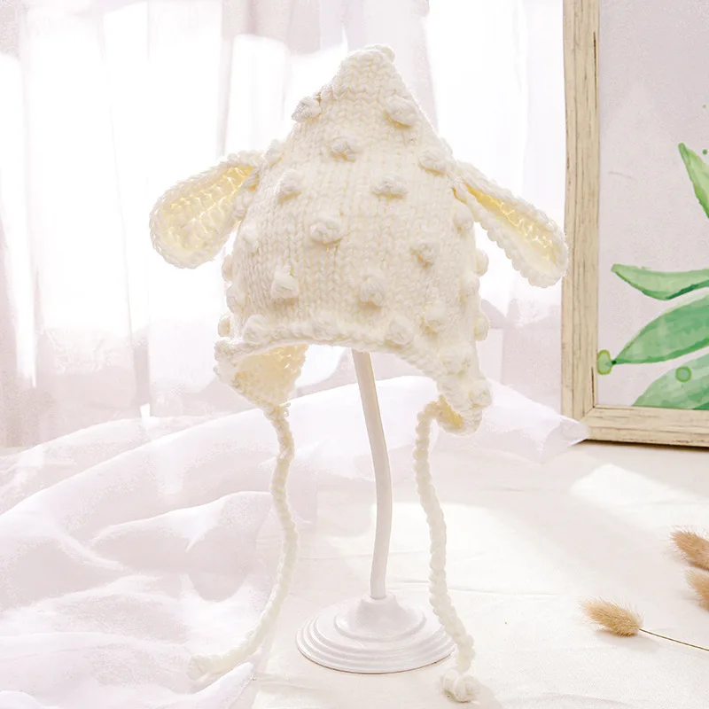 Winter Pom Hat Knit Warm Cap for Baby Boys Girls