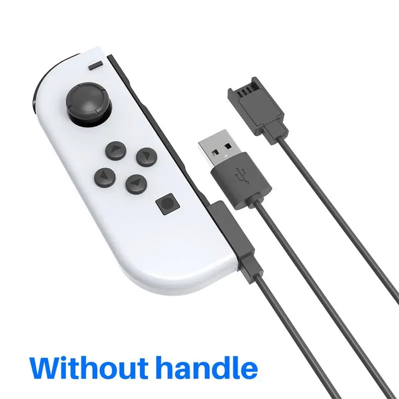 A08E-조이콘 컨트롤러용 USB 케이블 2 in 1 여행용 충전 케이블 스위치 컨트롤러용 충전 코드