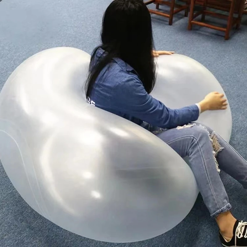 130cm bubble ball high quality bouncy ball TPR balloon summer outdoor interactive decompression toy bouncing water-filled ball 3