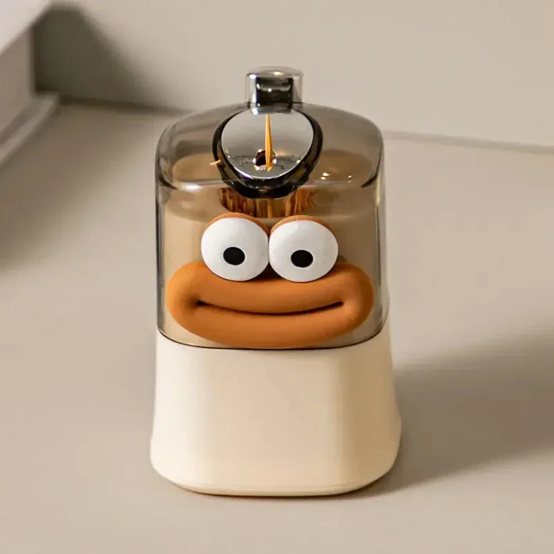Creative Toothpick Storage Box Automatic Pop-up Portable Toothpick Box Home Living Room Dining Room Push-type Toothpick Holder