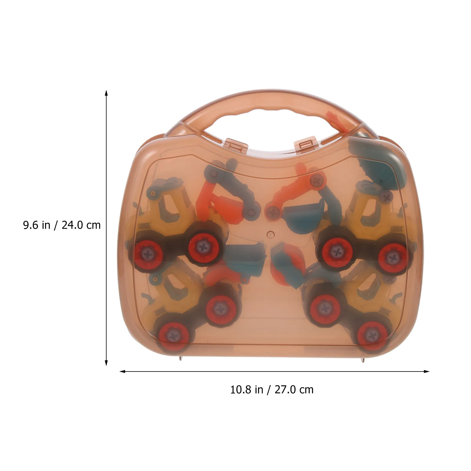 1 세트 엔지니어링 자동차 교육용 DIY 너트 조립 플라스틱 자동차 어린이 실습 능력 훈련 생일 선물 및 선물용