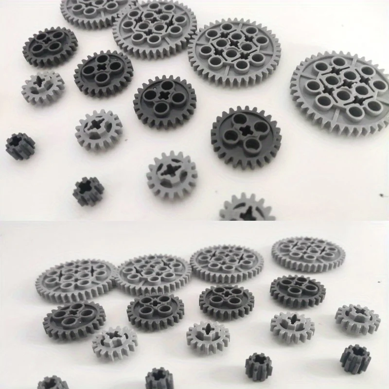 40/24/8/16 Teeth Gears Technical Building Blocks Parts 10928 3648 3649 94925 Differential Gears MOC Bricks For Assembled Toys