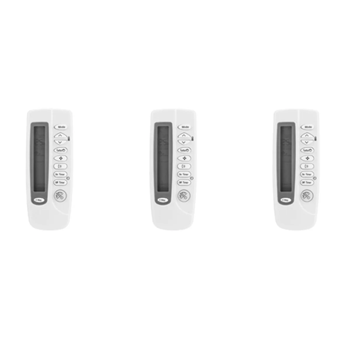 Telecomando 3X Per Samsung Arc-410 Arh-466 Arh-441 Arh-430 Arc-414 Arc-406 Arc-738 Arh-465 Condizionatore D'Aria Ac A/C