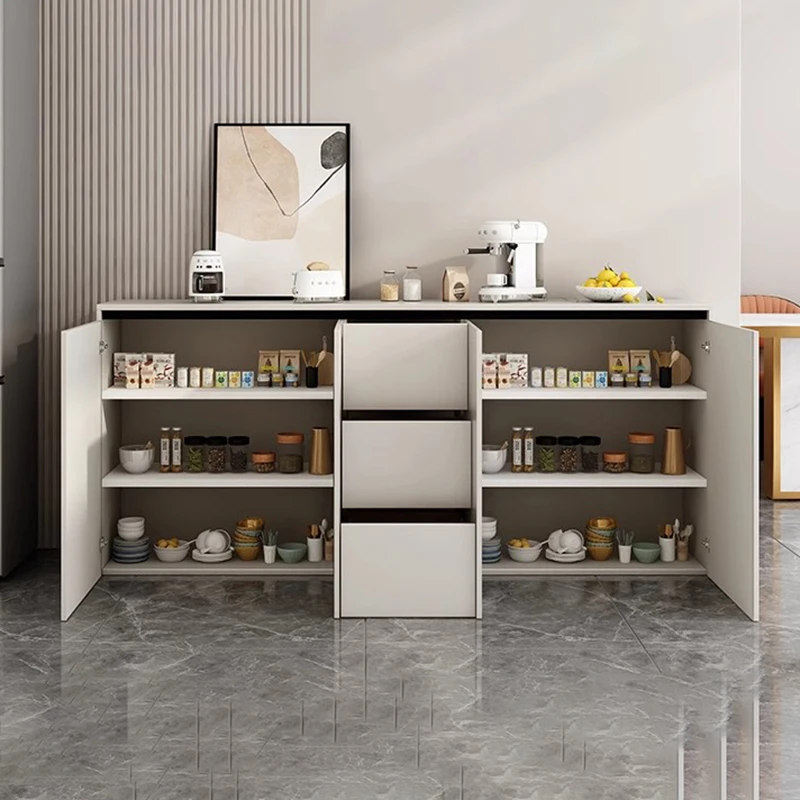 Armadi da soggiorno moderni ed eleganti Beauty Trendy Semplice armadio di stoccaggio di lusso Glamour Exquisite Vetrina Soggiorno Furniture - immagine 3