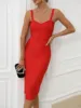 Bandage Dress Women Party Dress Bodycon Elegant Sexy Evening Birthday Club Outfits 1