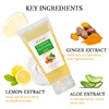 100ml Turmeric Facial Cleanser Deep Cleansing Turmeric Face Wash Clear Skin Liquid Soap 100% Natural Exfoliating Skin Care 2