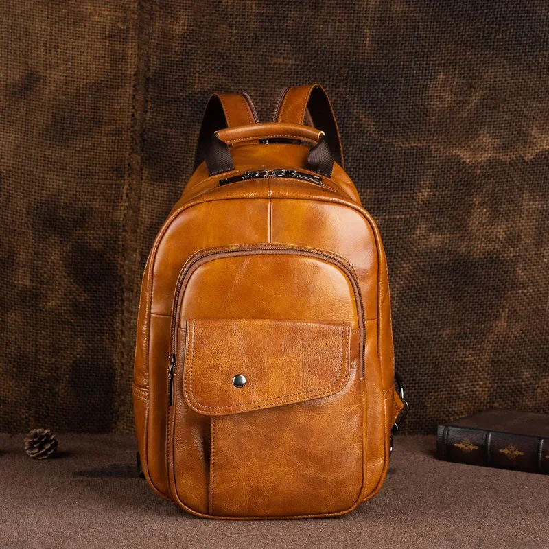 

new arrival mens messenger bags famous brand crocodile grain genuine leather chest bag business men shoulder bag