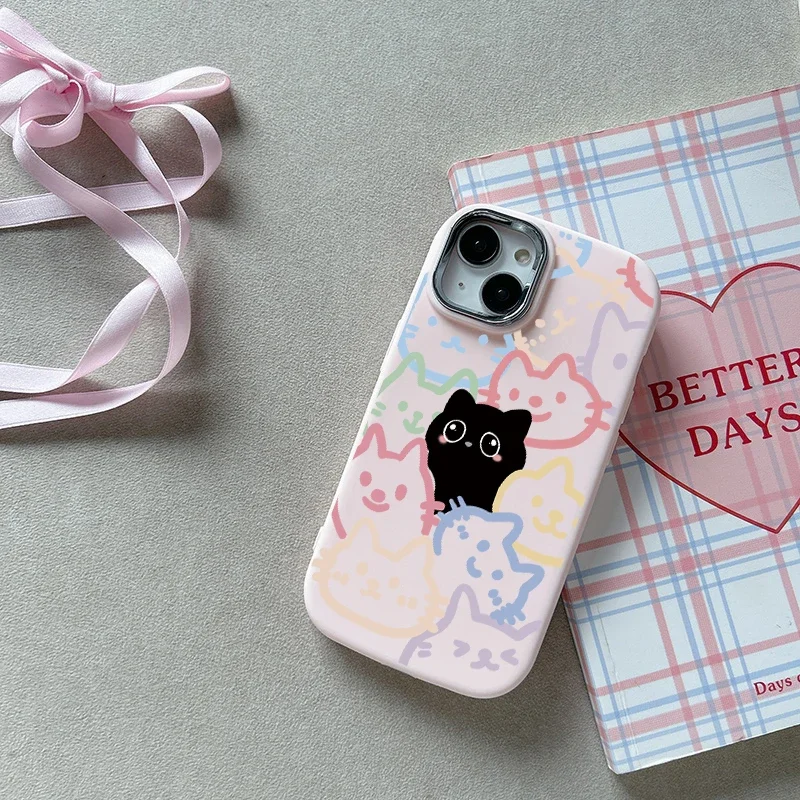 Adorable Animal Cat Design Phone Case