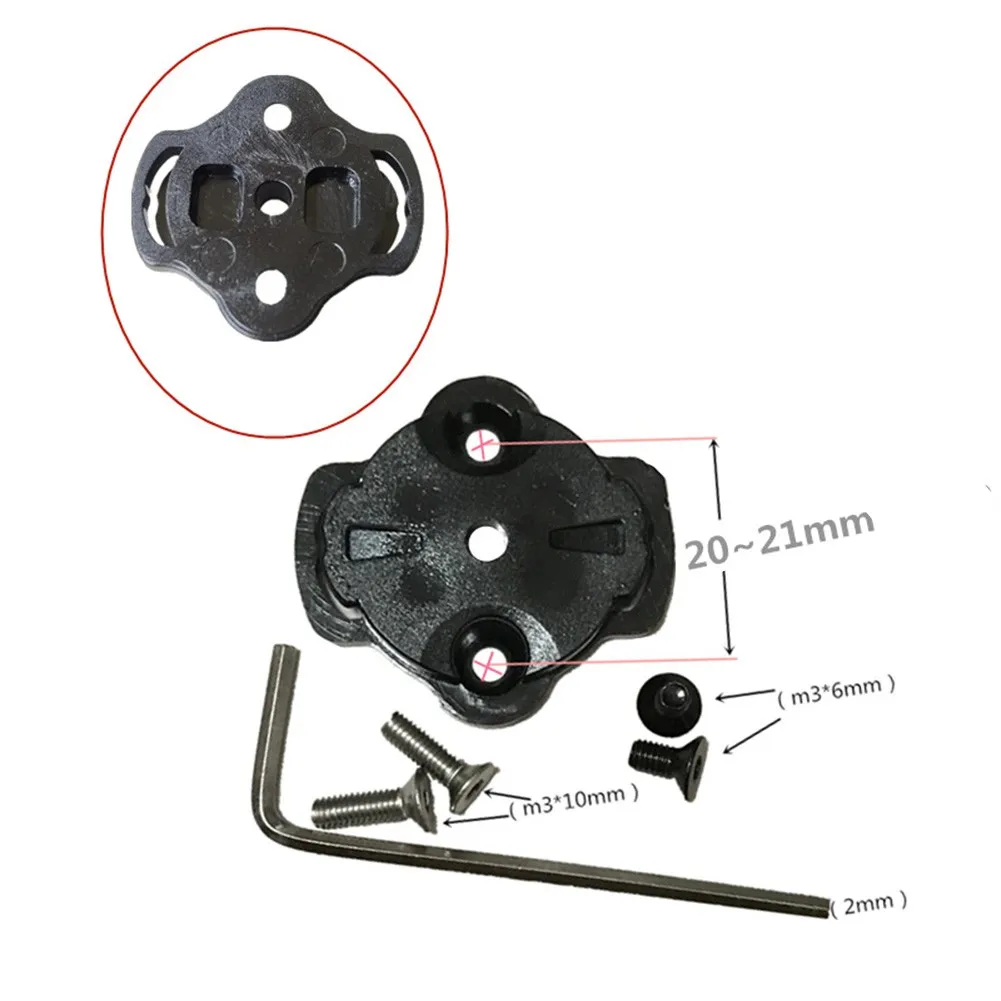 

Mount Bracket Adapter Light Plastic Steel 20g Adapter Bicycle Bike Bracket Cycling Flash For Garmin GOPR0 Durable