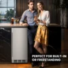 Outdoor Wine and Beverage Refrigerator Single & Dual Zone Wine Fridge Under Counter Beer Cooler Fridge Built-In Freestanding 6