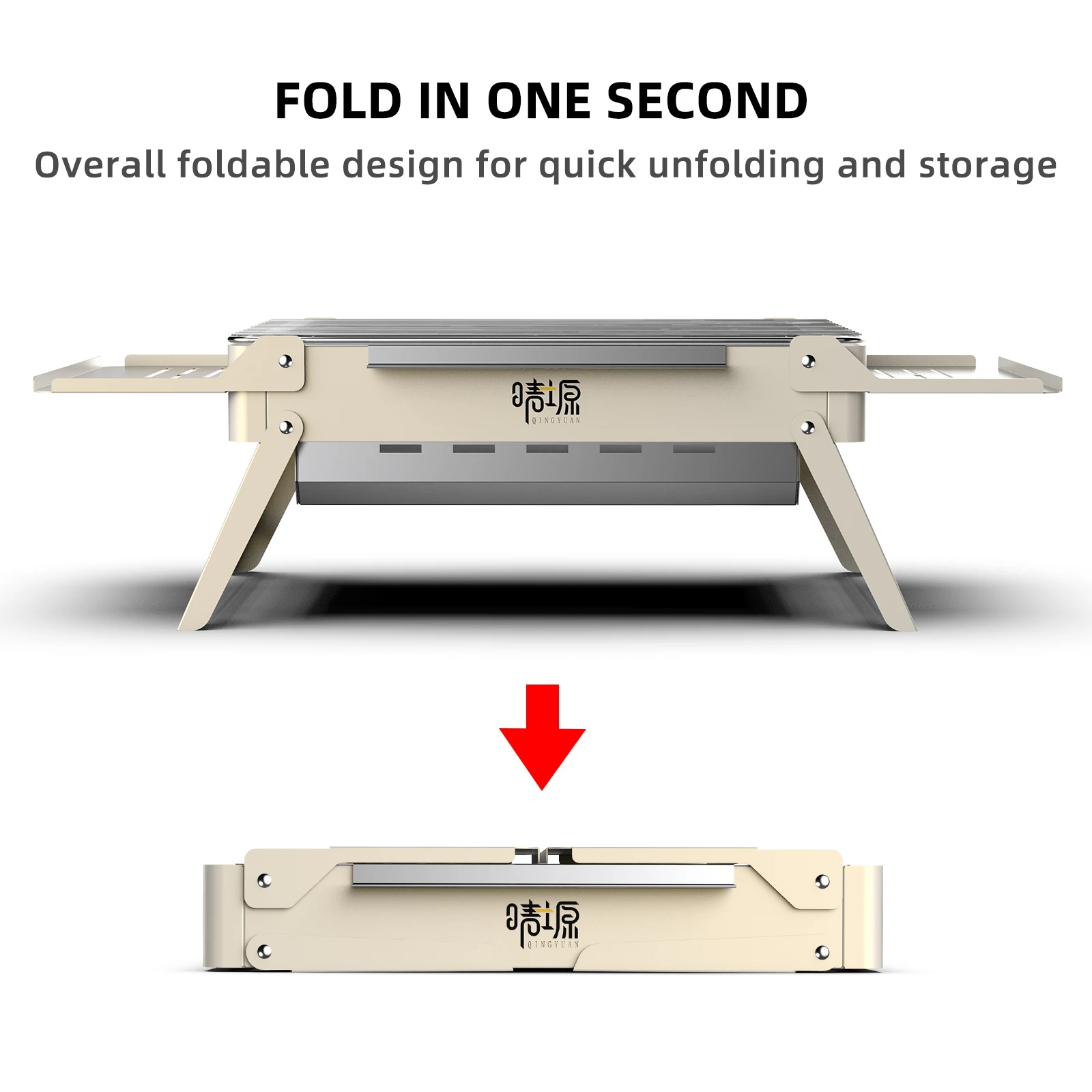 Detachable Camping Grill Portable Mini Stove Folding Barbecue Cookstove Durable Foldable BBQ Grill Rack Outdoor Cookware camping stove charcoal grill