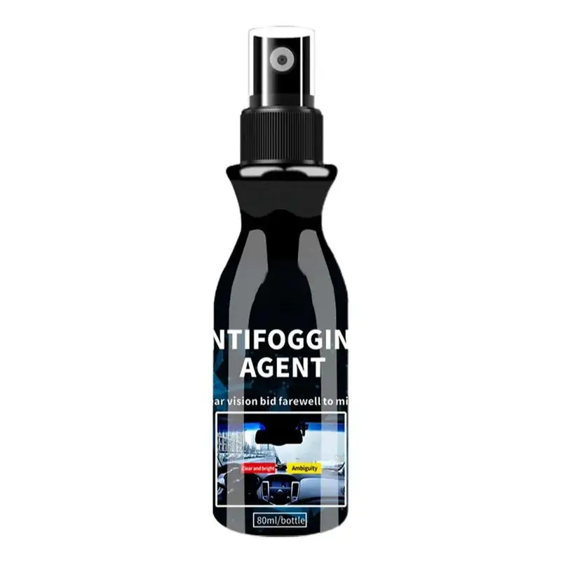 

Car Anti Fog Spray Car Windscreen Agent 80ml Long-Lasting Intensive Anti Mist Agent Car Windscreen Protection For Mirrors Visors