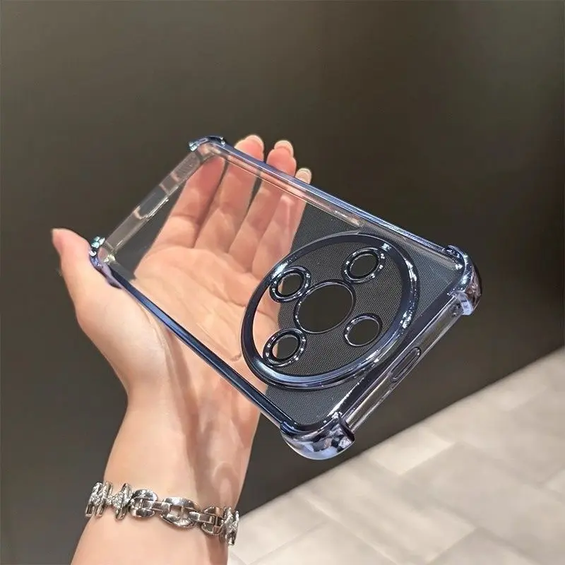Enhanced Product Title: Ultra-Thin Fashion Plating Anti-Drop TPU Case