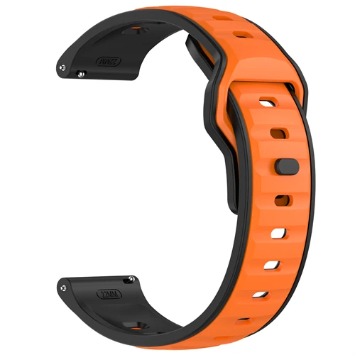 Silicone Sport Wristband Strap, 20/22mm – Enhanced Comfort and Durability