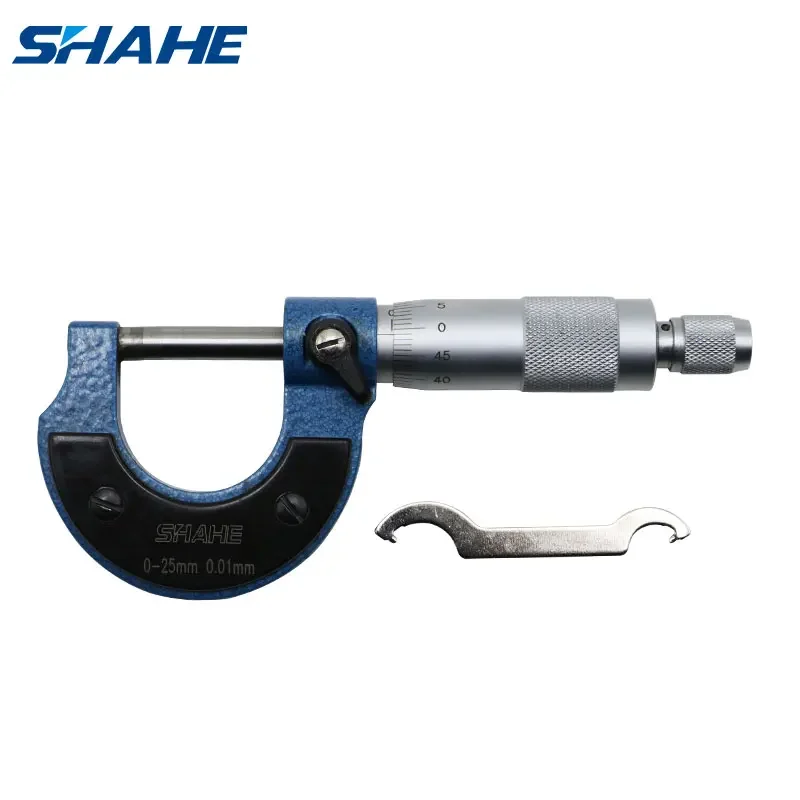 Micrometro 0-25Mm 0.01Mm Micrometro Esterno Micrometro Di Misurazione 5201-25