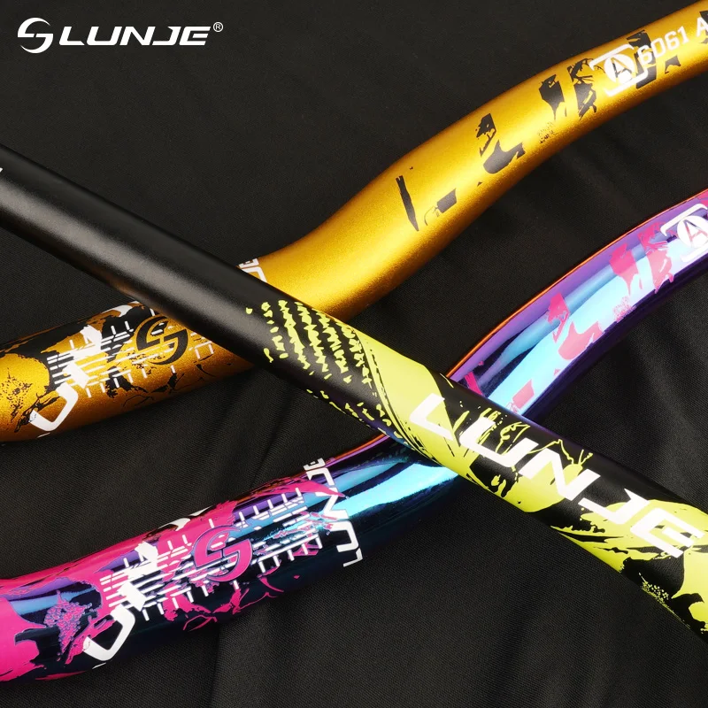 LUNJE Handlebar 780mm Mtb Bicycle Handlebars Aluminum Alloy
