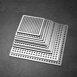Hair Catcher Stainless Steel Hair Stopper Shower Drain Covers Easy To Install and Clean Suit for Bathroom Bathtub Square