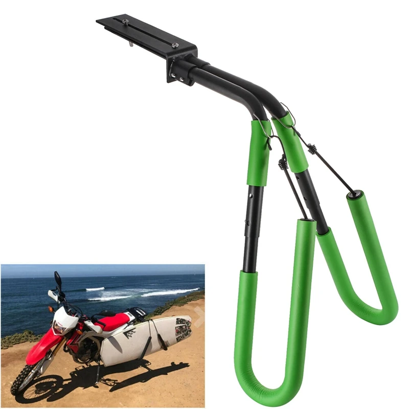 

NEW-Motorcycle Surfboard Rack Wakeboard Motor Bike Holder Surfing Carrier Mount To Seat Post Surfboard Holder Accessories