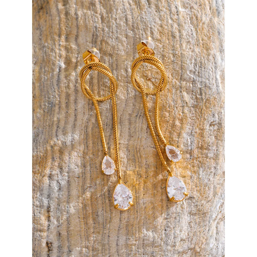 Earrings for Women 48mm Stainless Steel