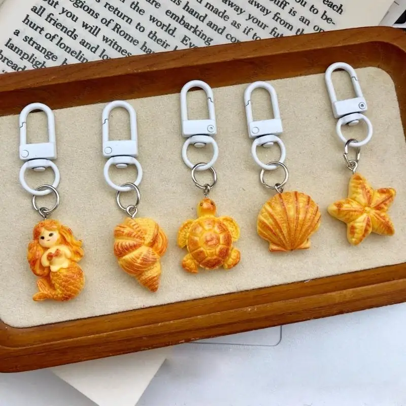 Robustes, multiple geformte Schlüsselbund -Hanging -Mode -Accessoire verleiht der Dekoration Ihres Schlüsselbundes leicht zu